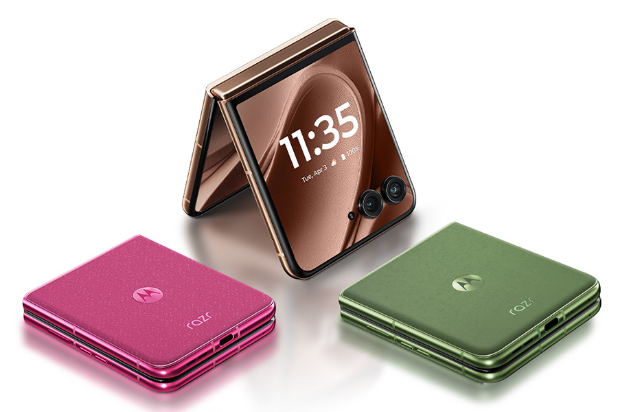 联想国内发布moto razr系列小折叠手机 中端型razr 60 Pro/入门型razr 60插图