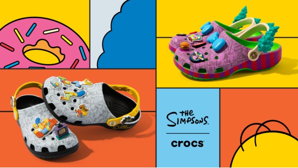 Crocs卡骆驰携手美国经典动画《The Simpsons》推出合作系列鞋款插图