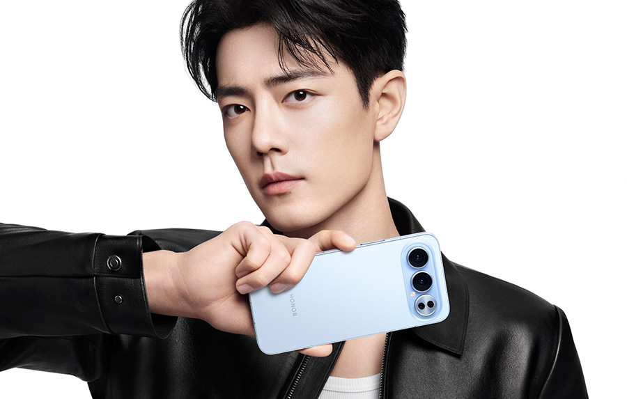 肖战代言 荣耀500系列手机发布 2亿影像+8000mAh超大电池