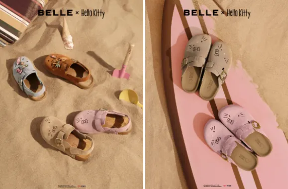百丽×黑皮Hello Kitty联名系列上市，快闪店+痛文化引爆夏日-Newiing 昕尚界