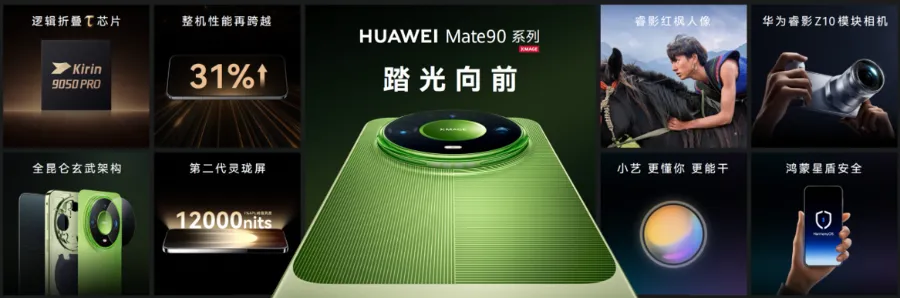 华为Mate 90系列及全场景新品发布会举行，多款重磅新品亮相-Newiing 昕尚界
