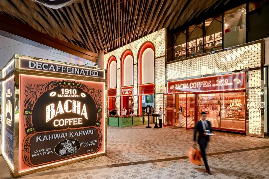 Bacha Coffee夿萐咖啡上海前滩太古里旗舰店盛大启幕-Newiing 昕尚界
